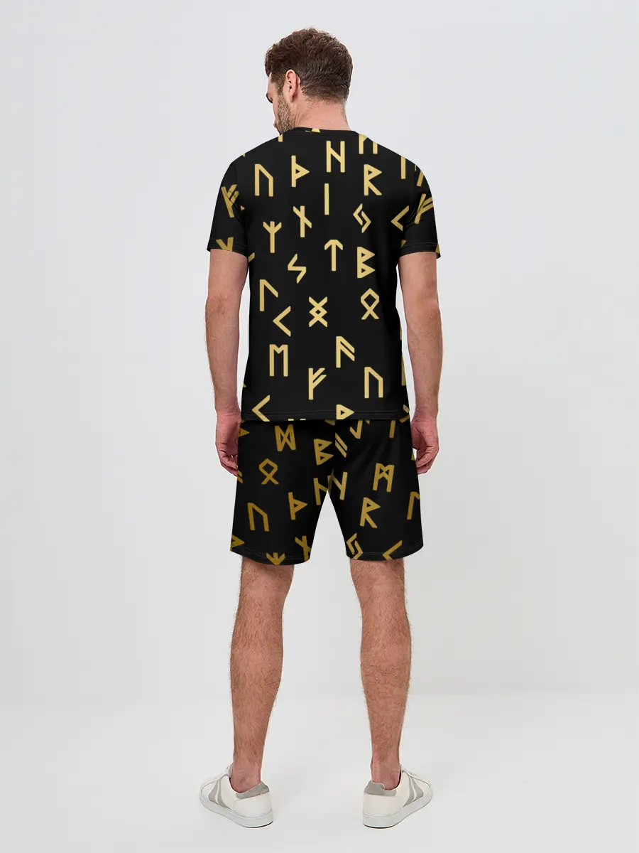 Мужской костюм с шортами / РУНЫ