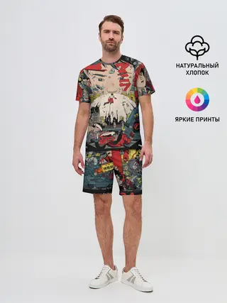 Мужской костюм с шортами / Аkira 1988 poster