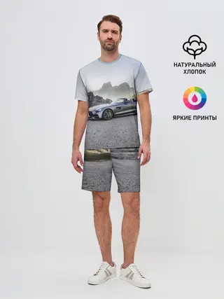 Мужской костюм с шортами / Mercedes V8 Biturbo