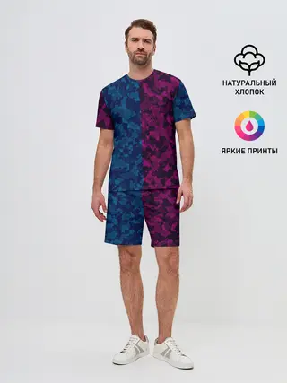 Мужской костюм с шортами / МИЛИТАРИ