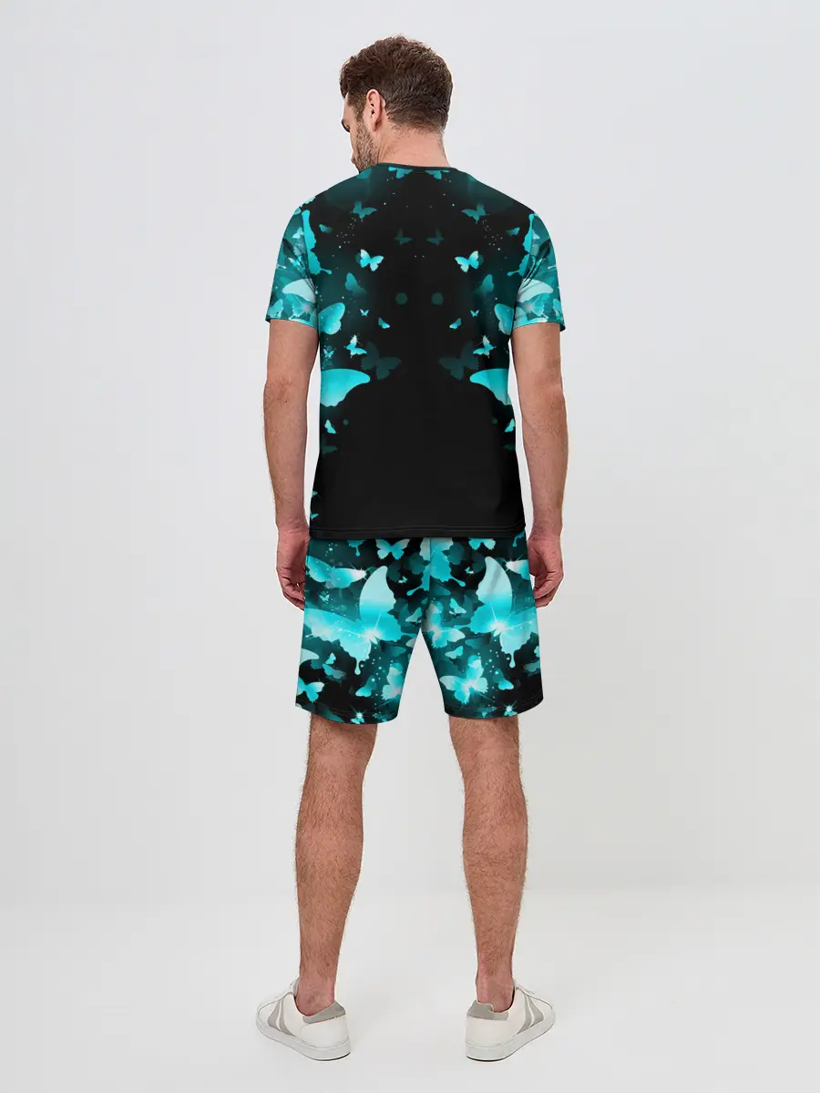 Мужской костюм с шортами / НЕОНОВЫЕ БАБОЧКИ | NEON