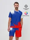 Мужской костюм с шортами / РОССИЯ ТРИКОЛОР