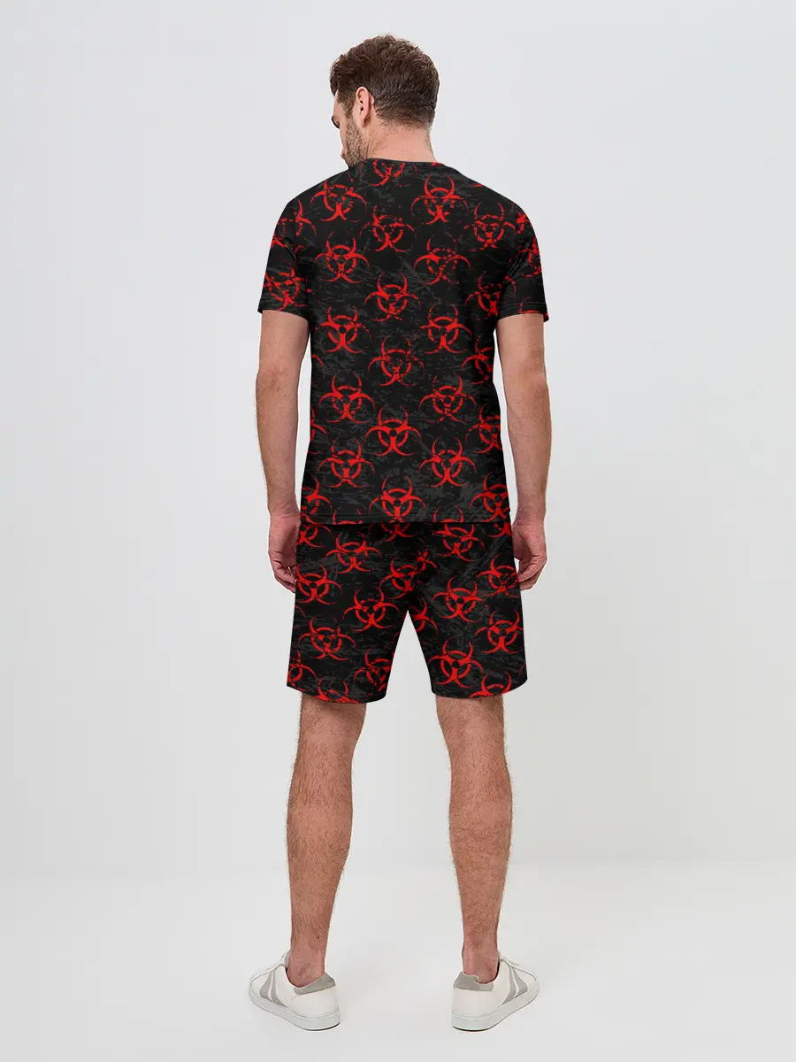 Мужской костюм с шортами / RED BIOHAZARD