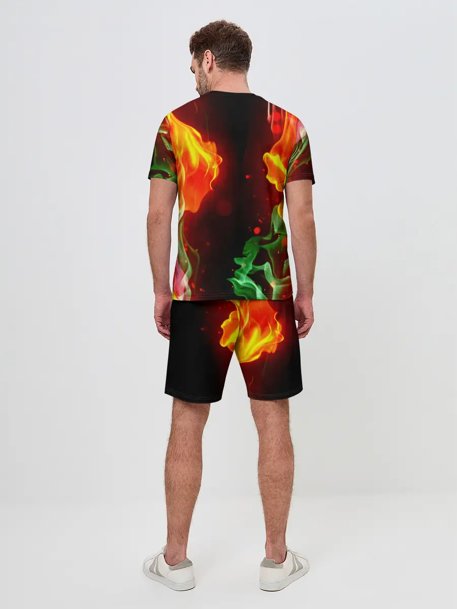 Мужской костюм с шортами / Marshmello