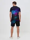 Мужской костюм с шортами / НЕОН КОСМОС