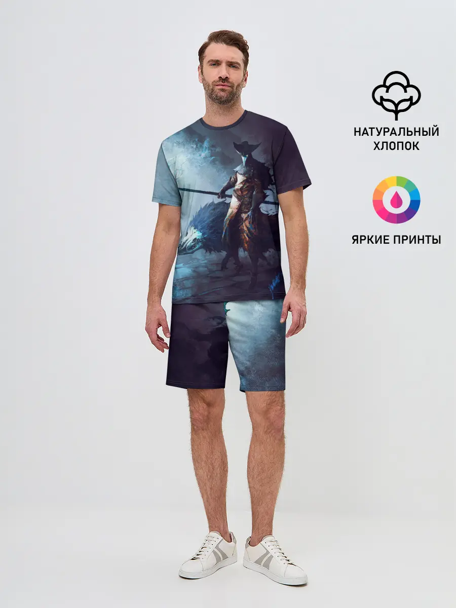 Мужской костюм с шортами / Plague Doctor painting