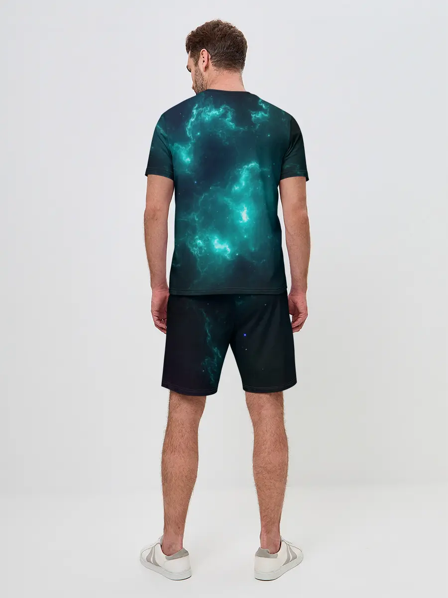 Мужской костюм с шортами / НЕОНОВЫЙ КОСМОС | NEON SPACE