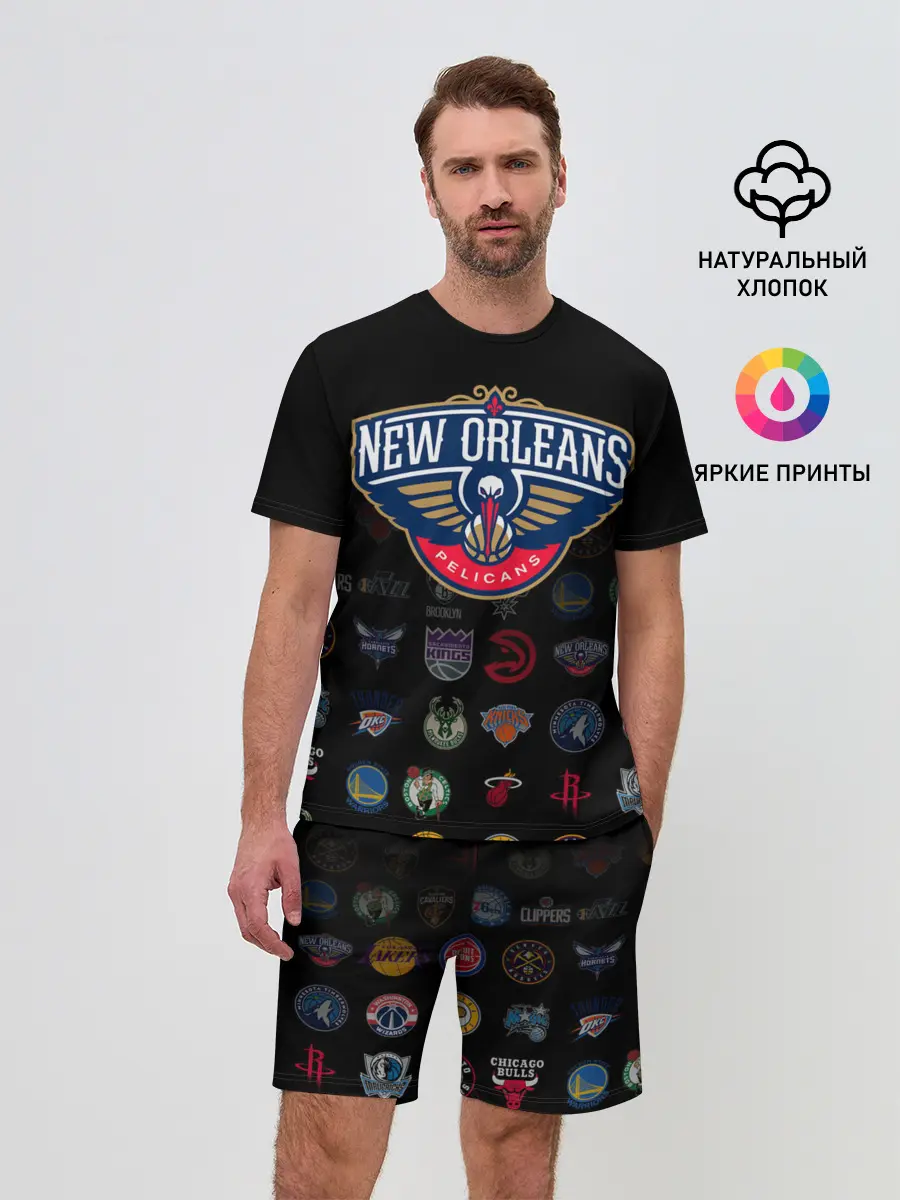 Мужской костюм с шортами / New Orleans Pelicans