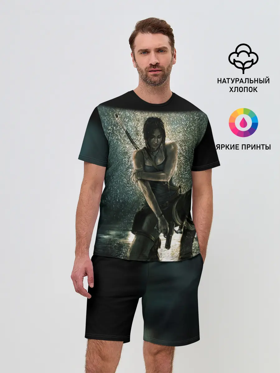 Мужской костюм с шортами / TOMB RAIDER