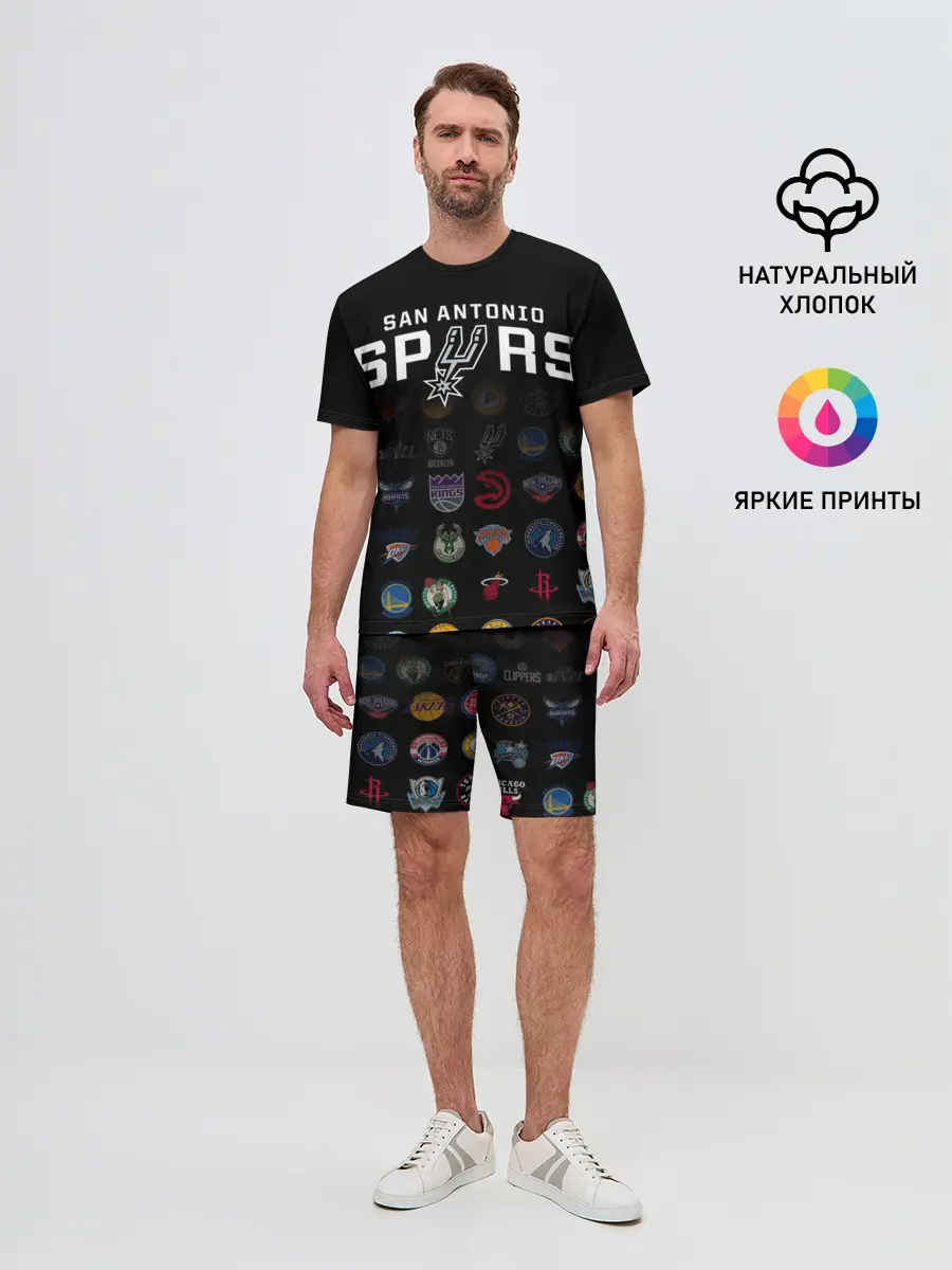Мужской костюм с шортами / San Antonio Spurs