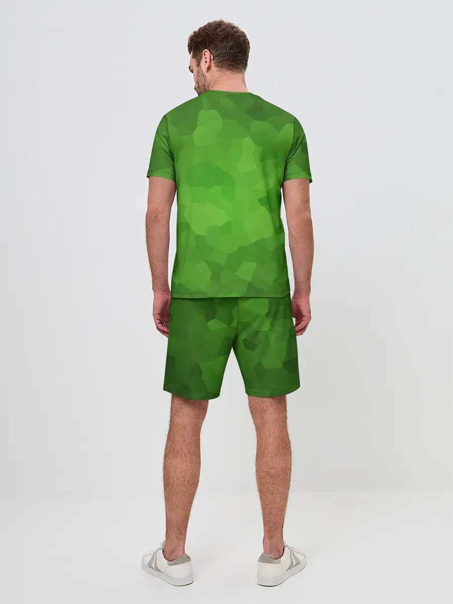 Мужской костюм с шортами / Minecraft