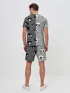 Мужской костюм с шортами / Черепа