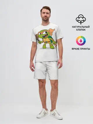 Мужской костюм с шортами / ЧЕРЕПАШКИ МУТАНТЫ НИНДЗЯ