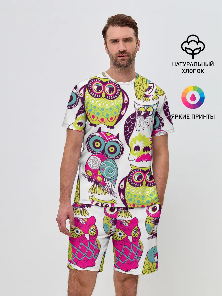 Мужской костюм с шортами / МУДРЫЕ СОВЫ | WISE OWLS