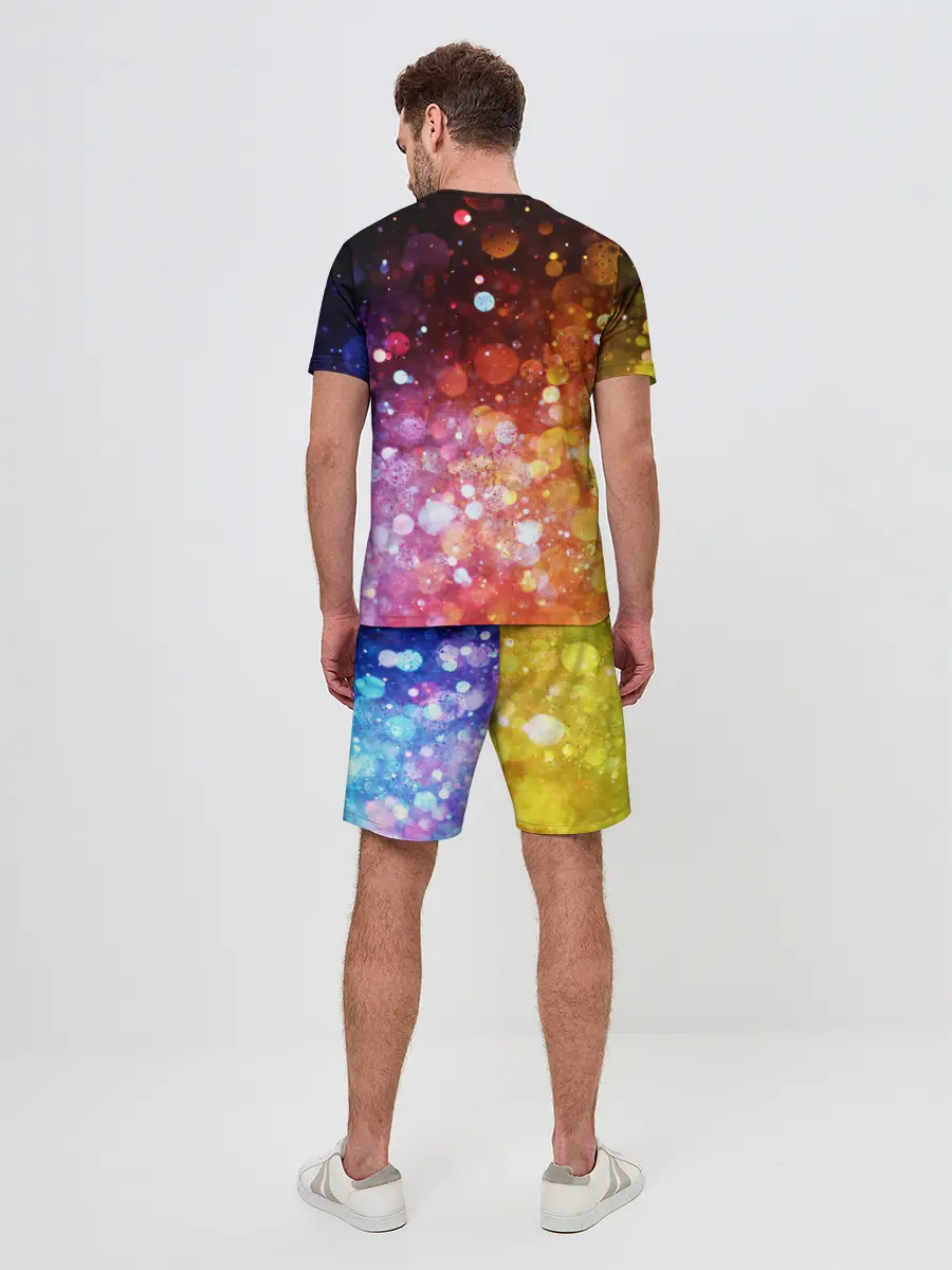 Мужской костюм с шортами / Боке