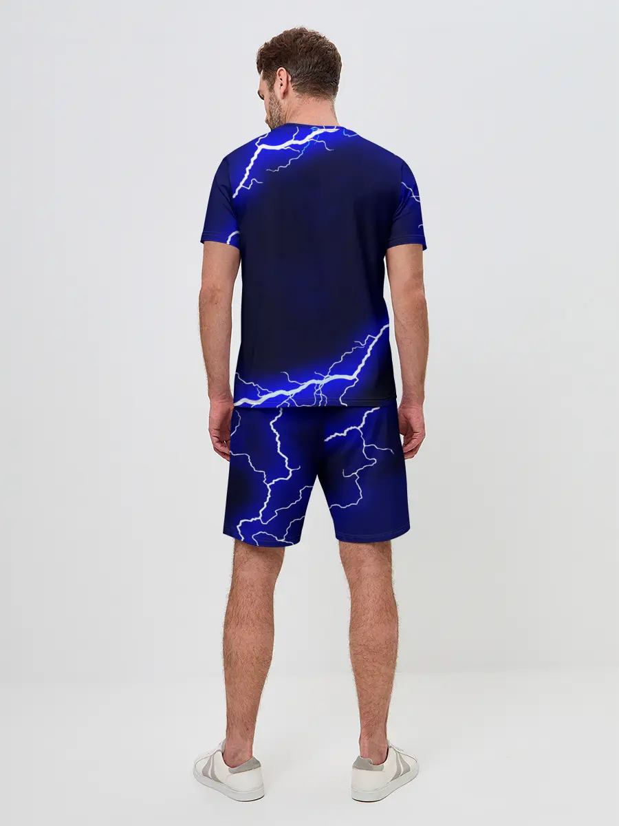 Мужской костюм с шортами / СИНИЕ МОЛНИИ