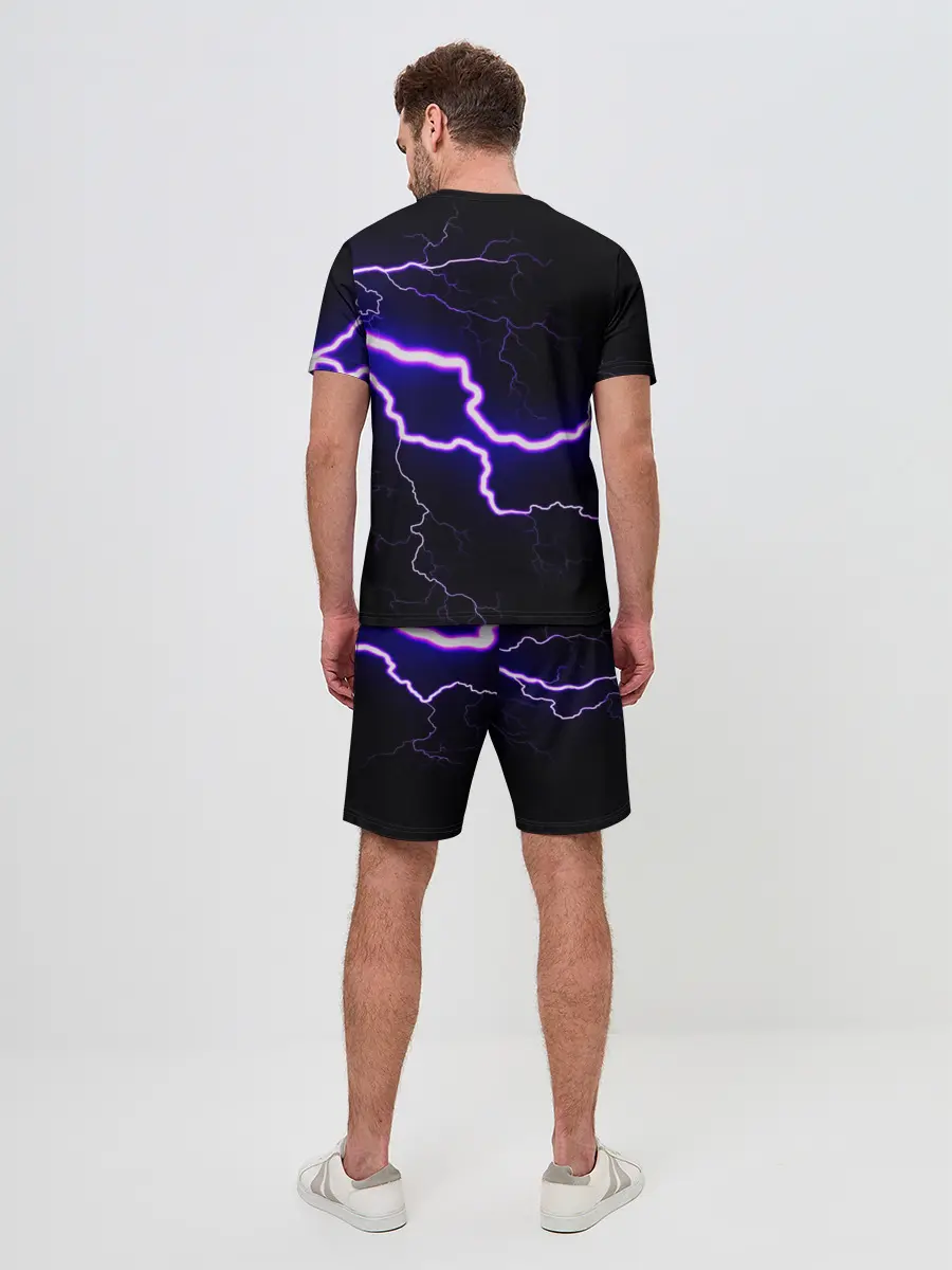 Мужской костюм с шортами / УДАР МОЛНИИ