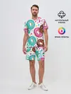 Мужской костюм с шортами / Любитель пончиков