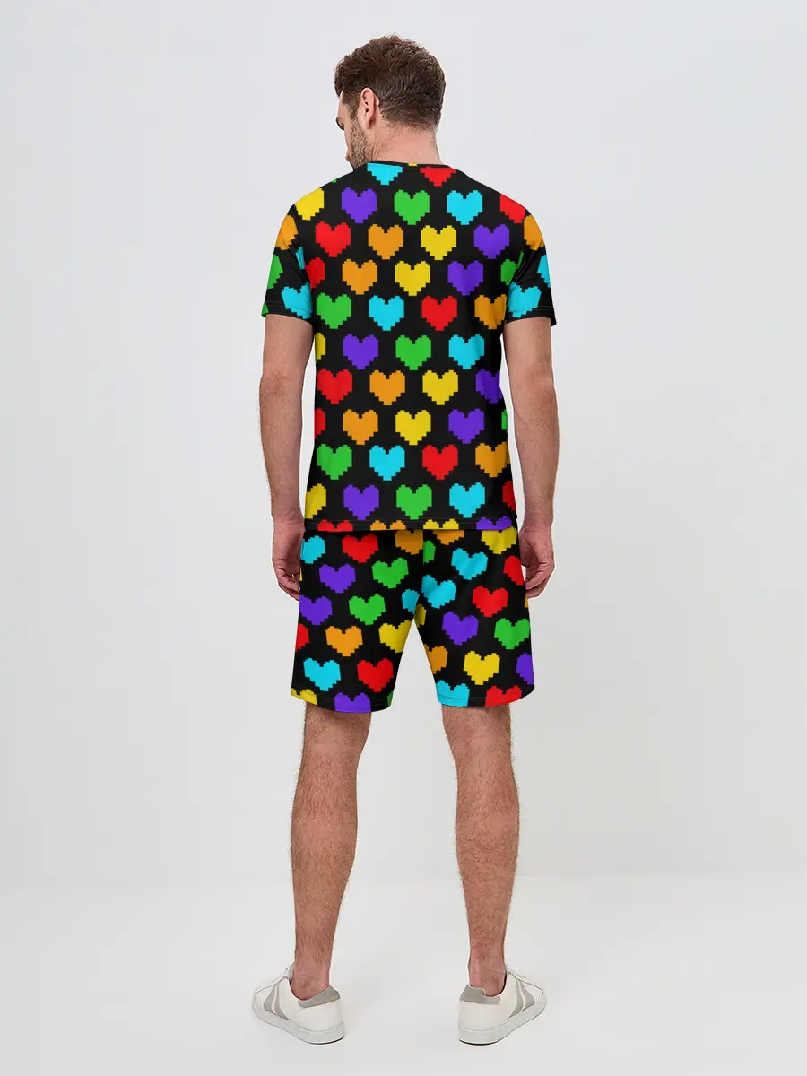 Мужской костюм с шортами / UNDERTALE HEART