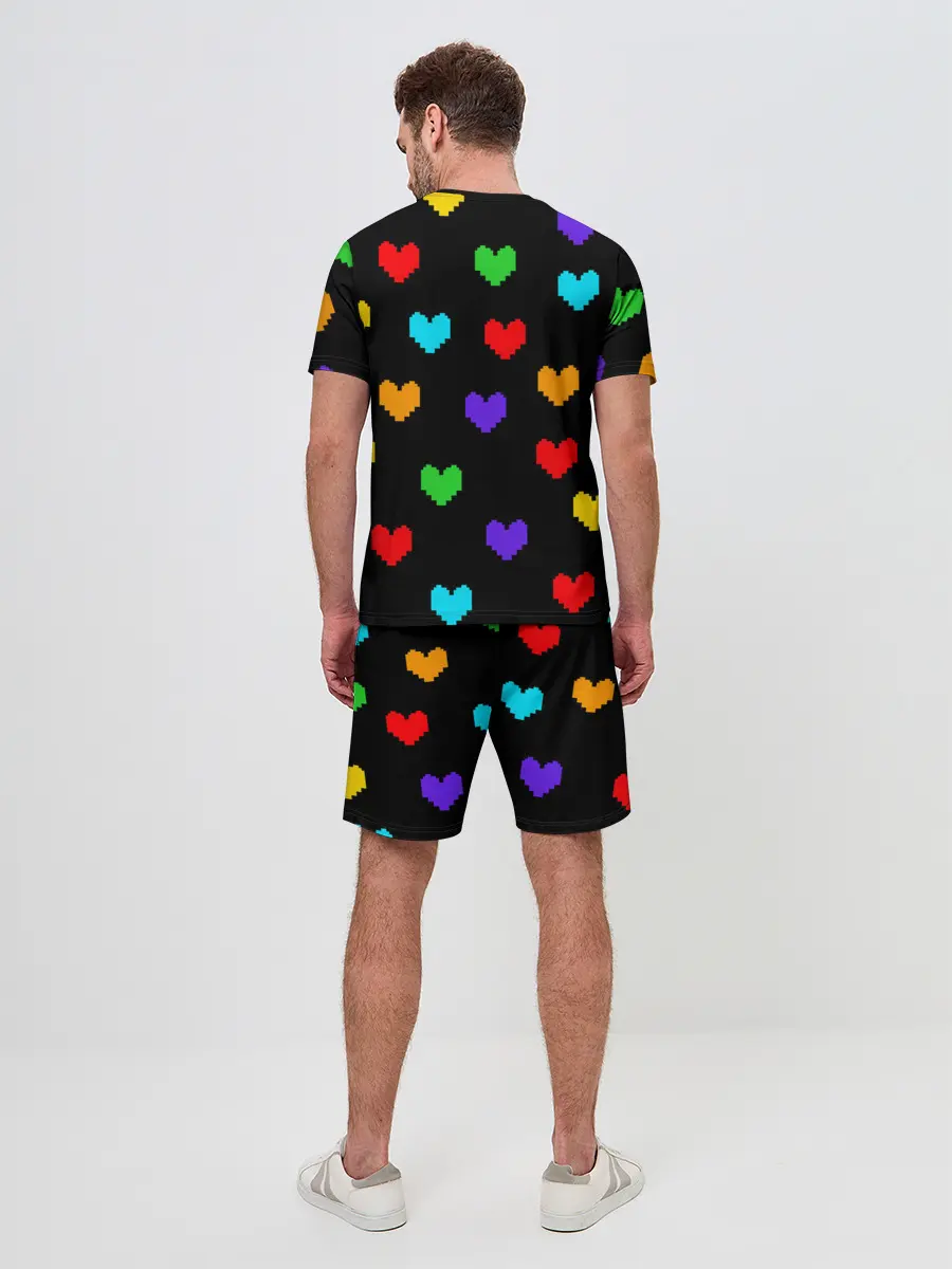 Мужской костюм с шортами / UNDERTALE HEART