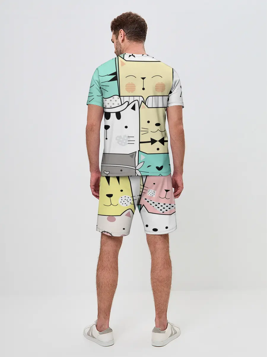 Мужской костюм с шортами / ДЕЛОВЫЕ КОТЕЙКИ | ЛЮБЛЮ КОТОВ