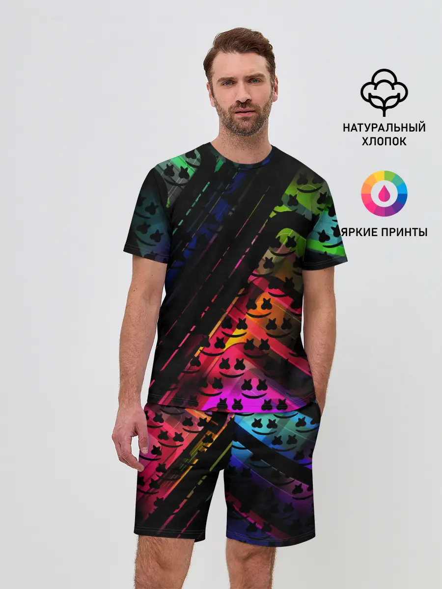 Мужской костюм с шортами / MARSMELLO GRADIENT