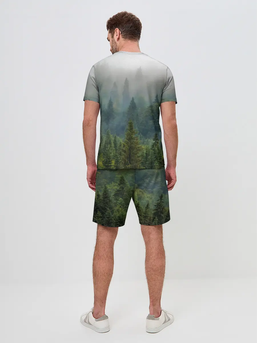 Мужской костюм с шортами / Лес мой храм