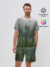 Мужской костюм с шортами / Лес мой храм