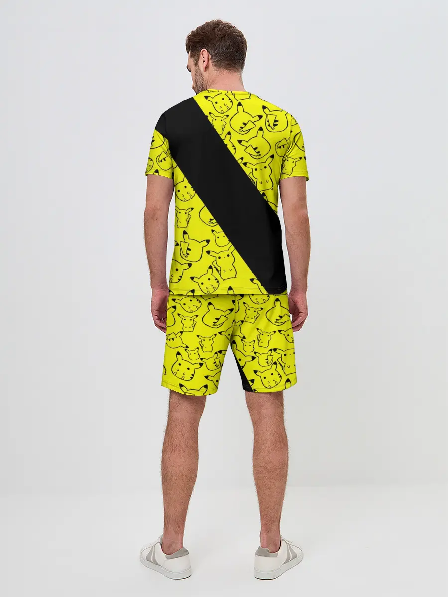 Мужской костюм с шортами / Пикачу