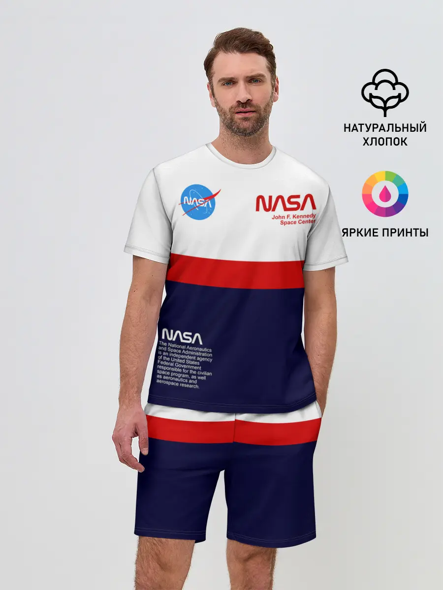 Мужской костюм с шортами / NASA