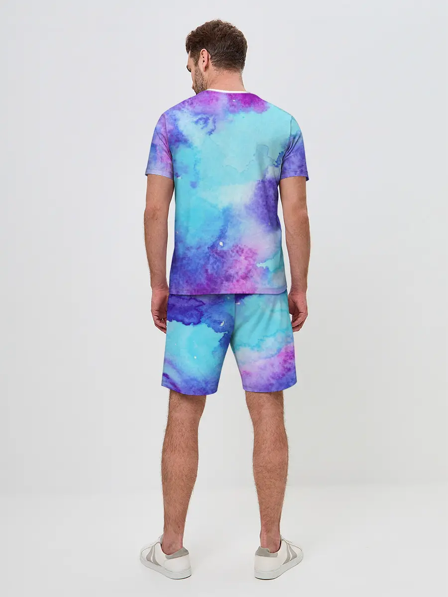 Мужской костюм с шортами / Краски