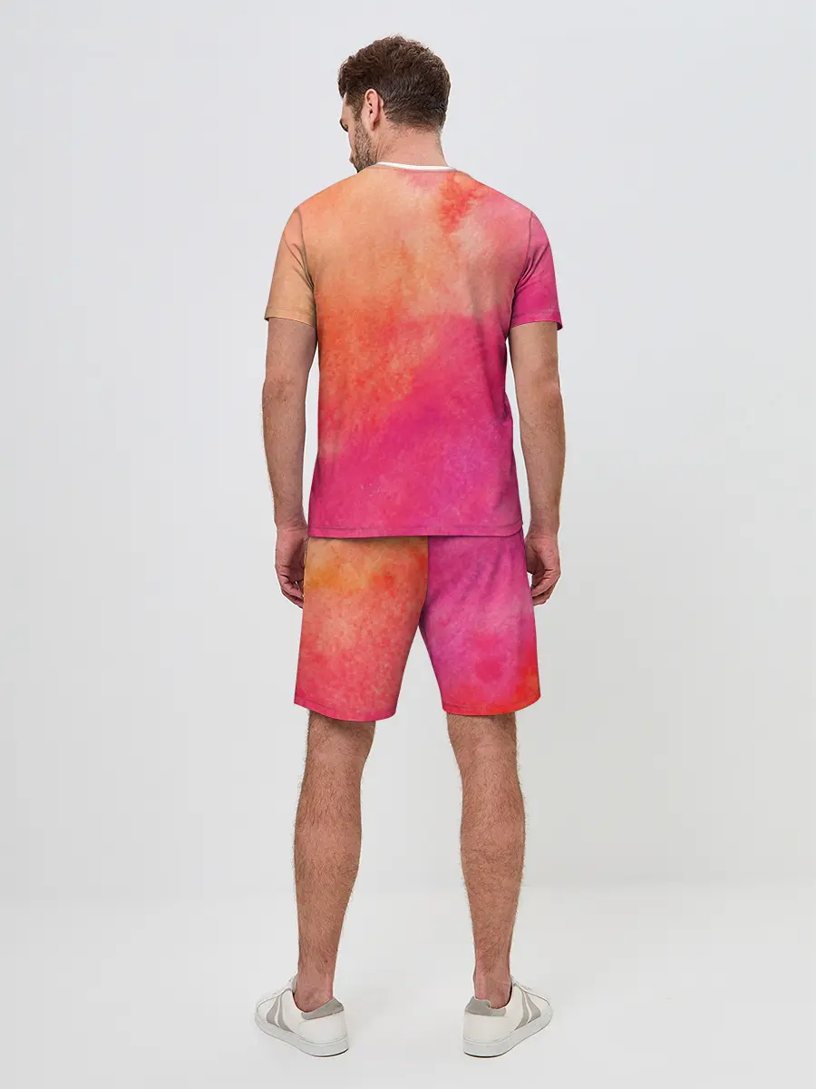 Мужской костюм с шортами / Краски