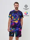 Мужской костюм с шортами / ABSTRACT COLOR