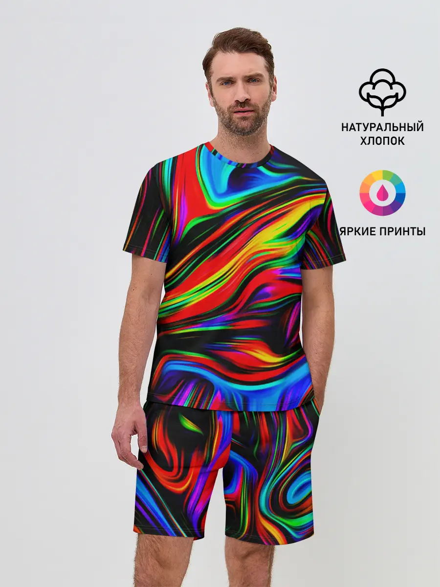 Мужской костюм с шортами / ABSTRACT