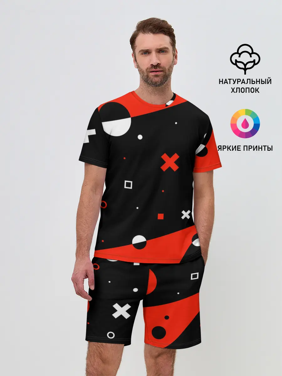 Мужской костюм с шортами / ФИГУРКИ