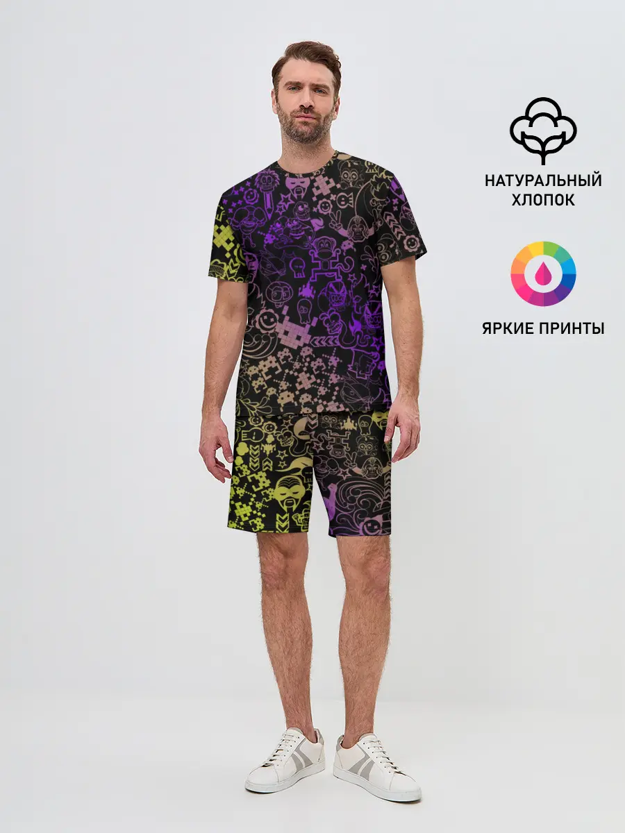 Мужской костюм с шортами / Игры