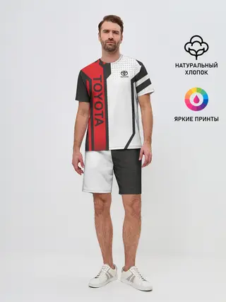 Мужской костюм с шортами / Toyota Driver team