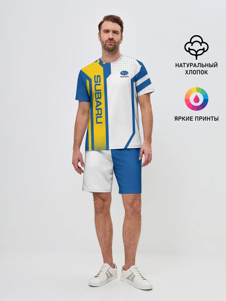 Мужской костюм с шортами / Subaru Driver team