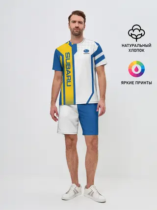 Мужской костюм с шортами / Subaru Driver team