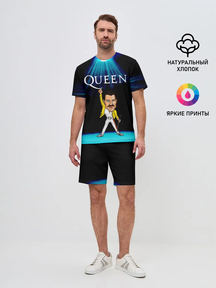 Мужской костюм с шортами / Фреди Меркури