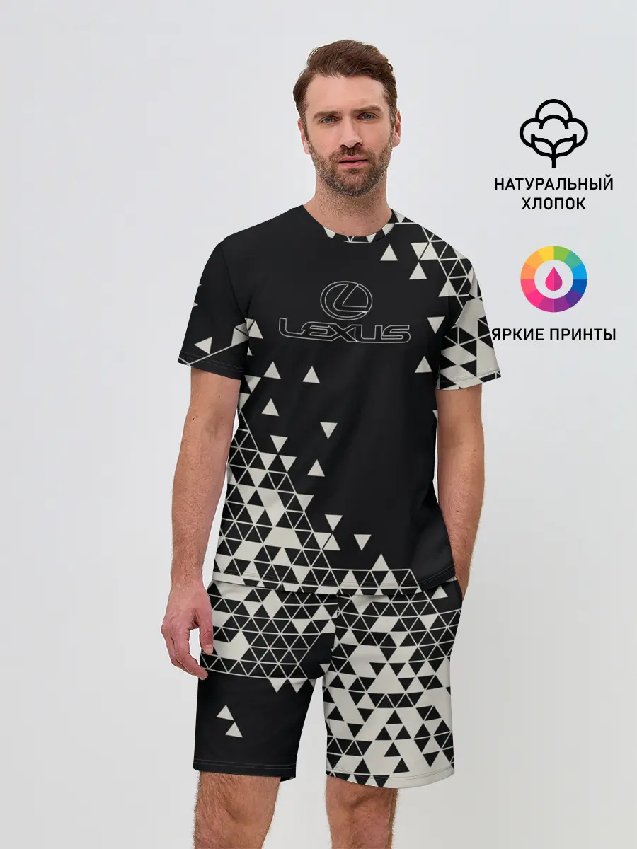 Мужской костюм с шортами / LEXUS