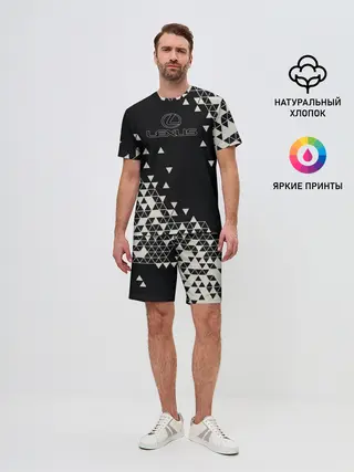 Мужской костюм с шортами / LEXUS