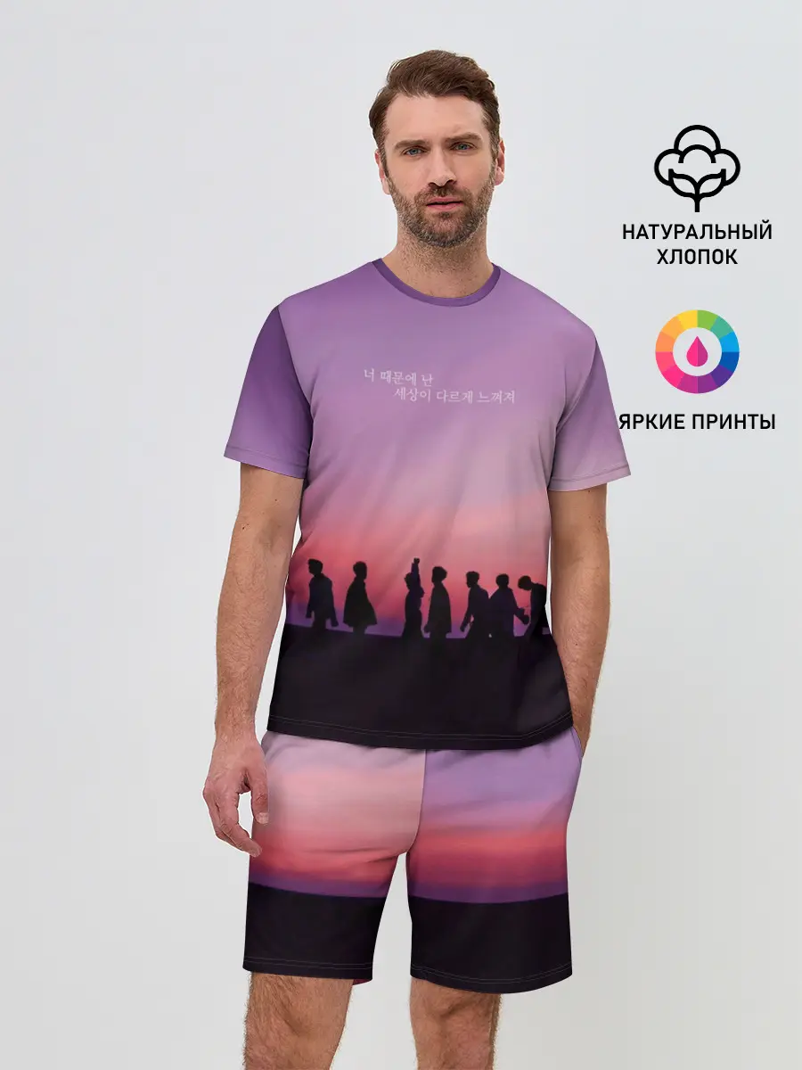 Мужской костюм с шортами / BTS