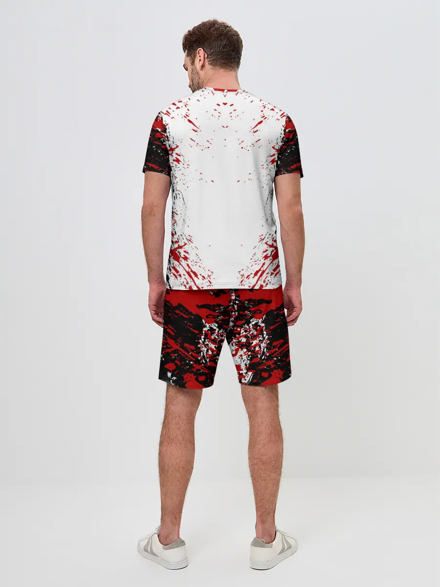 Мужской костюм с шортами / БЕРСЕРК ЧЁРНАЯ МАСКА / BERSERK BLACK MASK