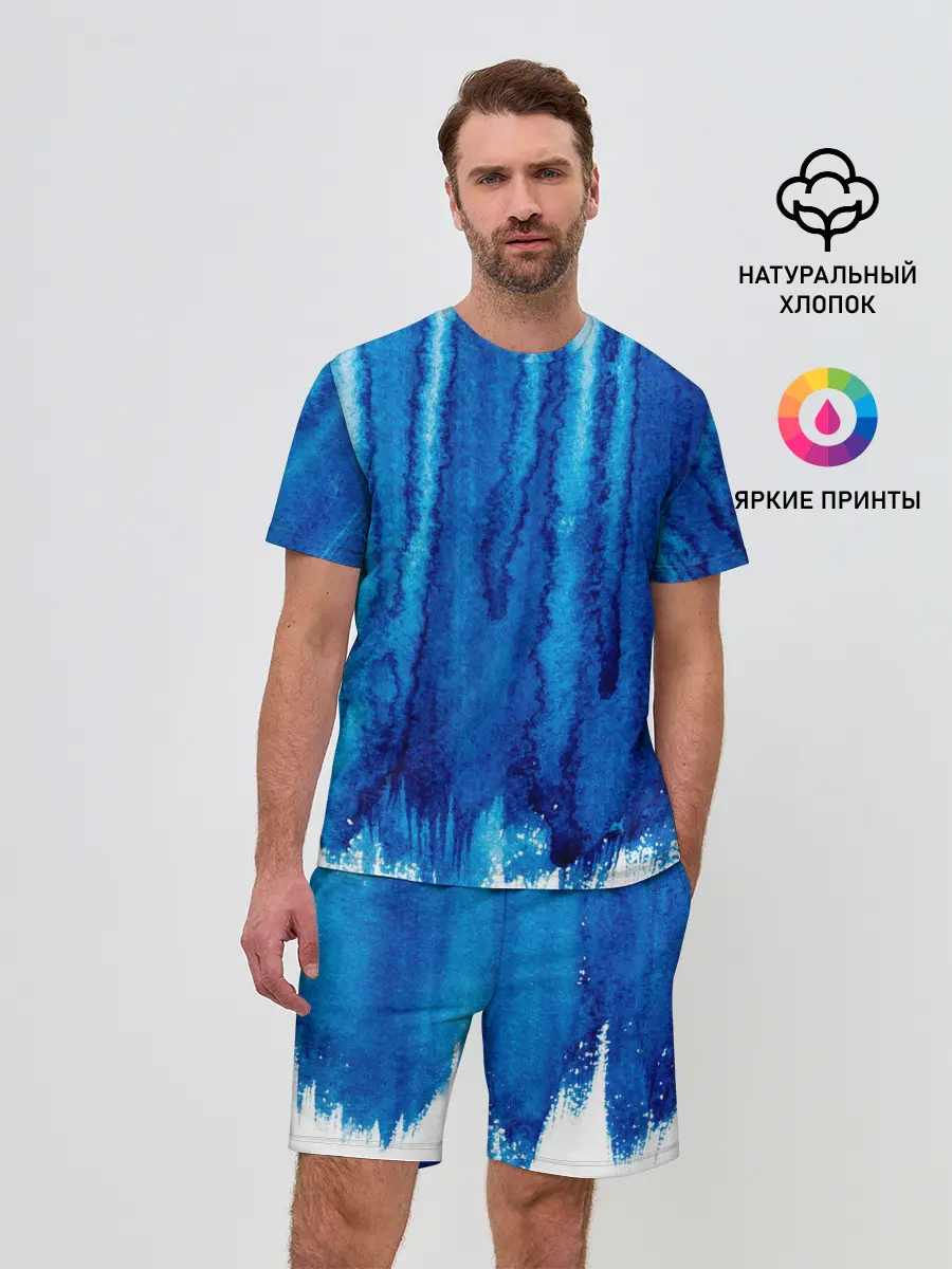 Мужской костюм с шортами / Будь в потоке