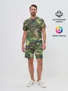 Мужской костюм с шортами / Пограничные Войска камуфляж