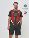 Мужской костюм с шортами / Toyota Driver team Red