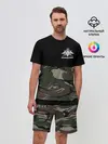 Мужской костюм с шортами / Пограничные Войска камуфляж