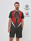 Мужской костюм с шортами / Mitsubishi Driver team Red