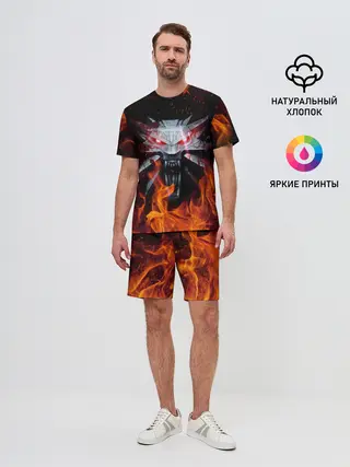 Мужской костюм с шортами / ВЕДЬМАК